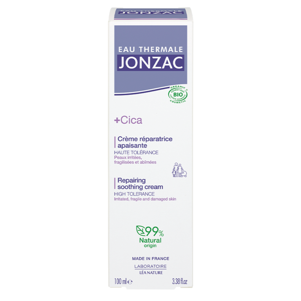 Jonzac Crème réparatrice apaisante +Cica - 100ml