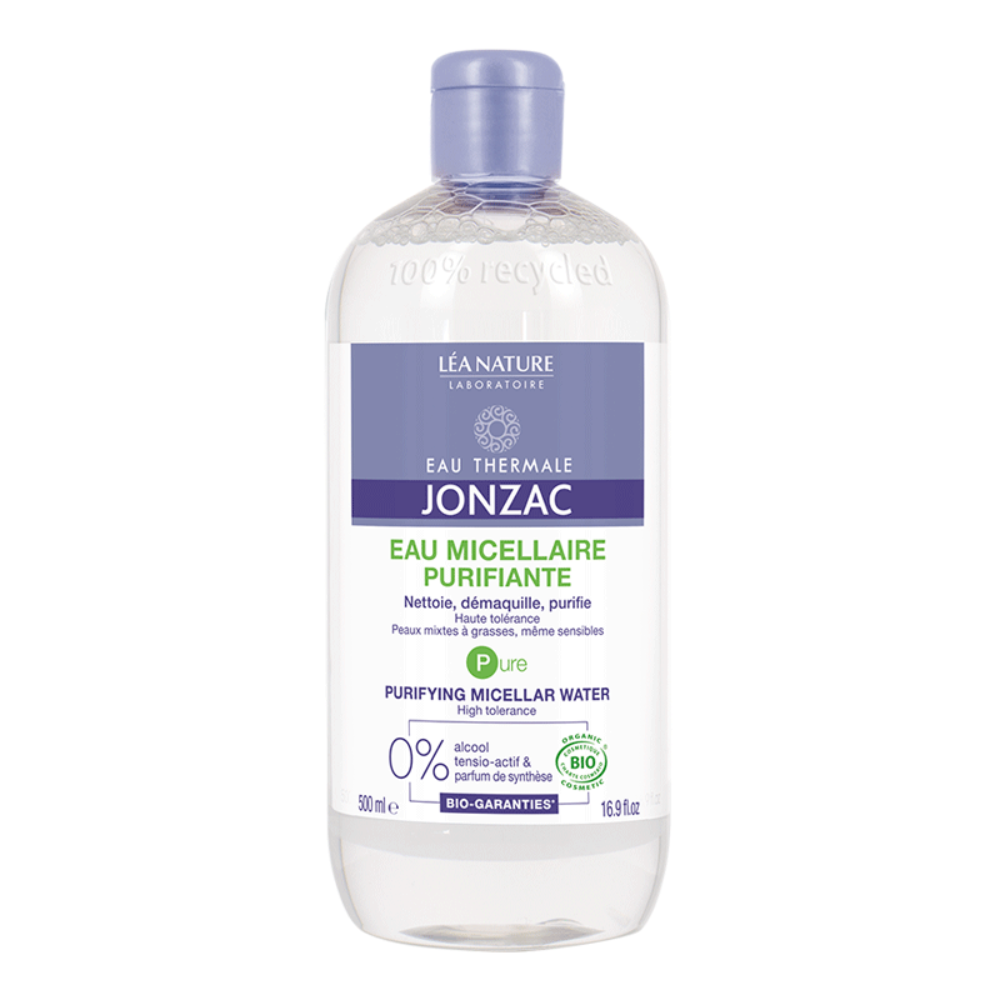 Jonzac Eau Micellaire Purifiante - Peaux Mixtes à grasses 500ml