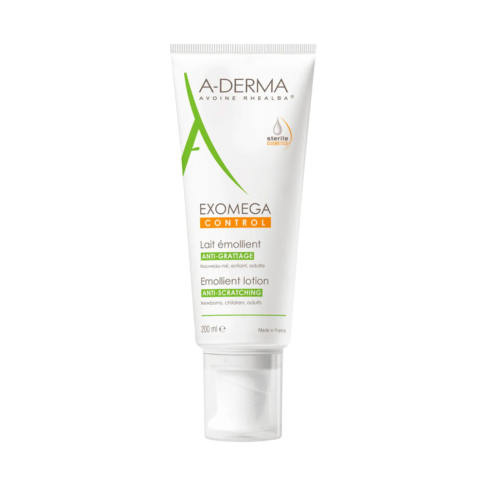 A-Derma EXOMEGA CONTROL Lait émollient anti-grattage 200ml