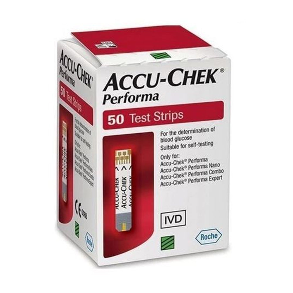 Accu-Chek Bandelettes Performa 50 Unités