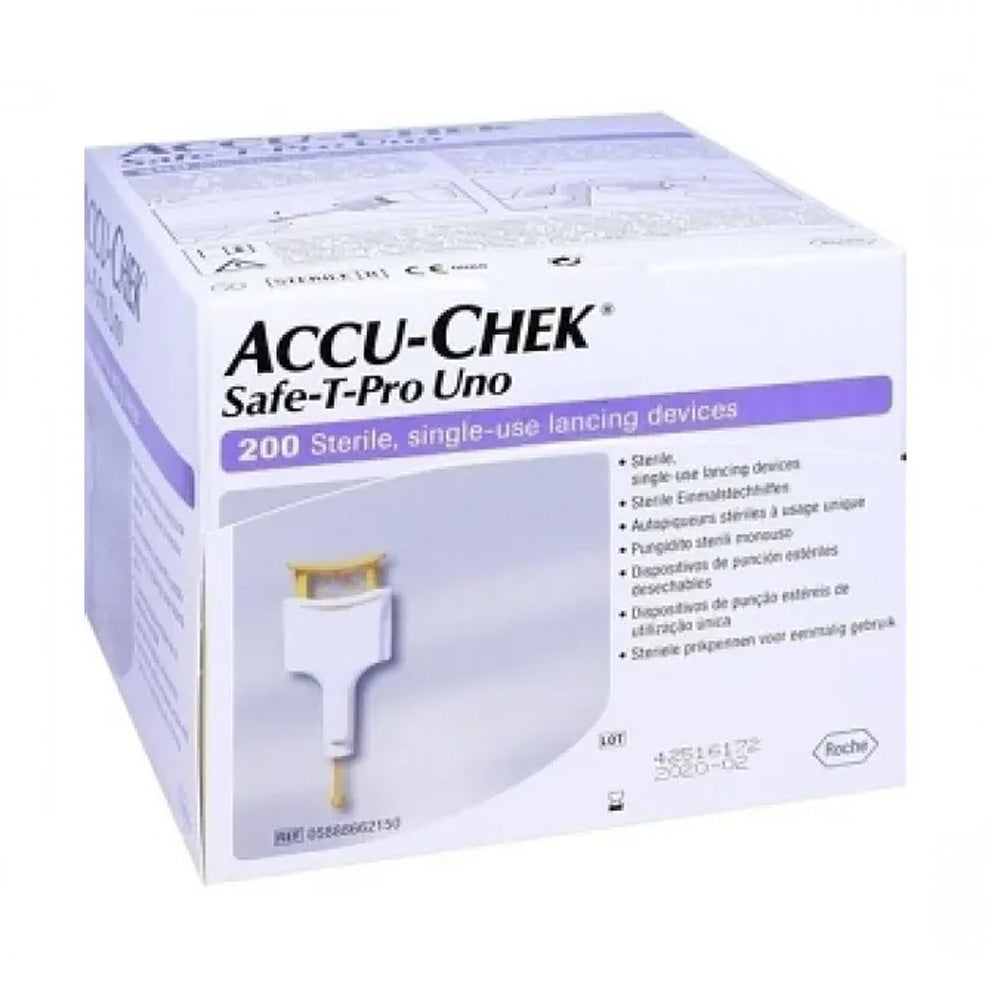 Accu-Chek Safe-t-pro Lancette 200 Pièces