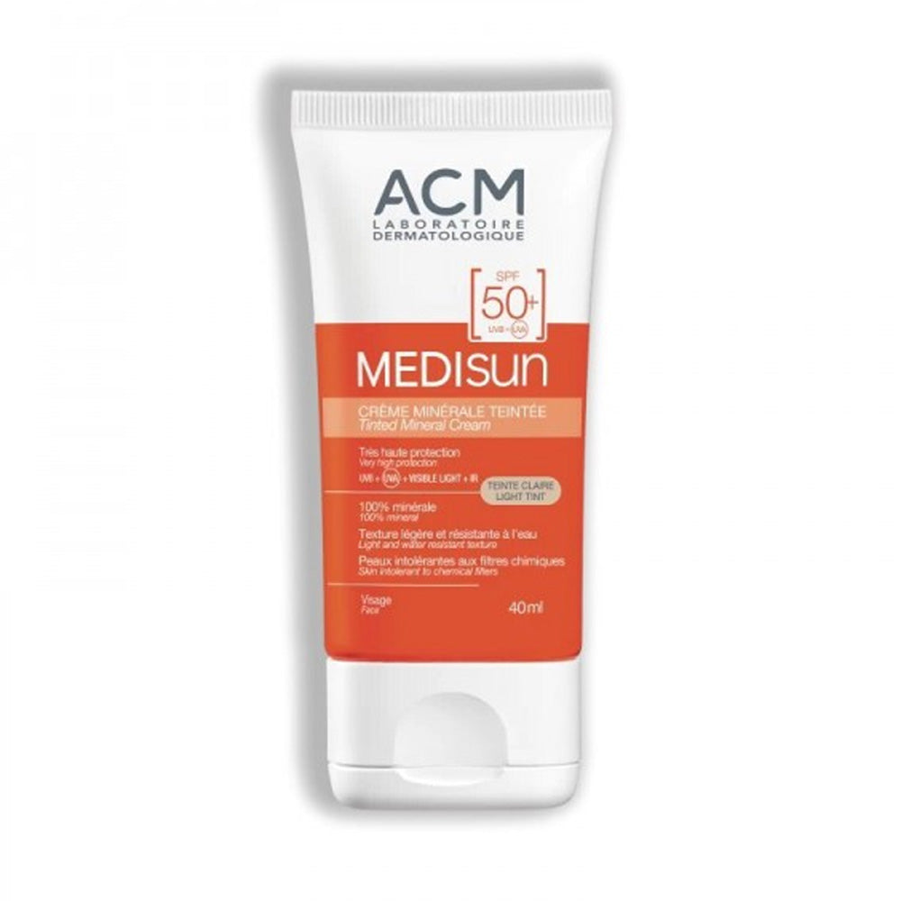 Acm Medisun Ecran Mineral Teinte Claire SPF50+ 40ml
