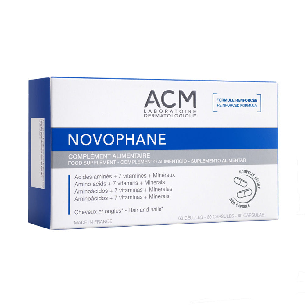 Acm Novophane Cheveux Et Ongles 7 Acides Aminés 60 Capsules