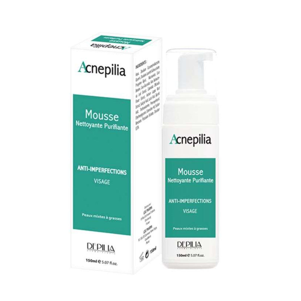 Acnepilia Mousse Nettoyant Purifiante 150ml