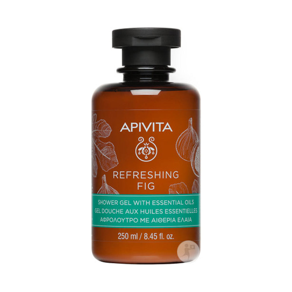Apivita Gel Douche Rafraichissant Figue 250ml