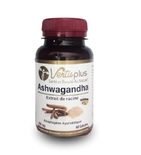 Vertu Plus Ashwagandha 60 Gélules Vertu Plus Ashwagandha 60 Gélules
