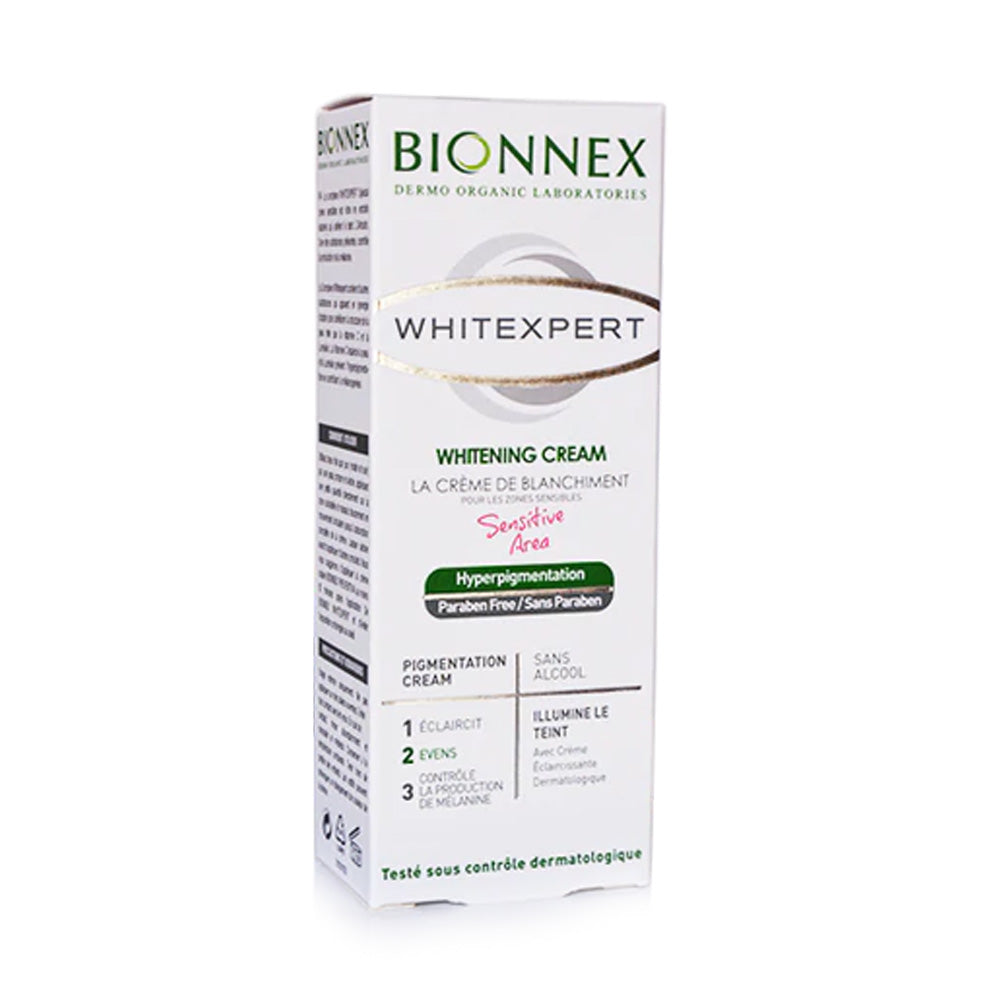 Bionnex Whitexpert Crème Eclaircissante Zone Sensible 50ml