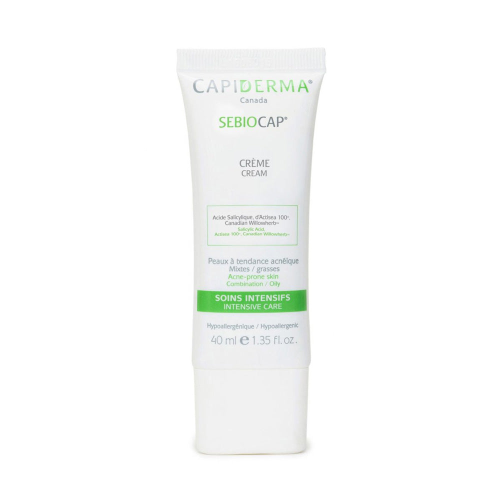 Capiderma Sebiocap Crème Peau A Tendance Acnéique 40ml