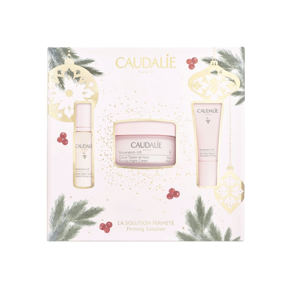 Caudalie Resvératrol-Lift Coffret Cr Tisane de nuit+Serum+Regard