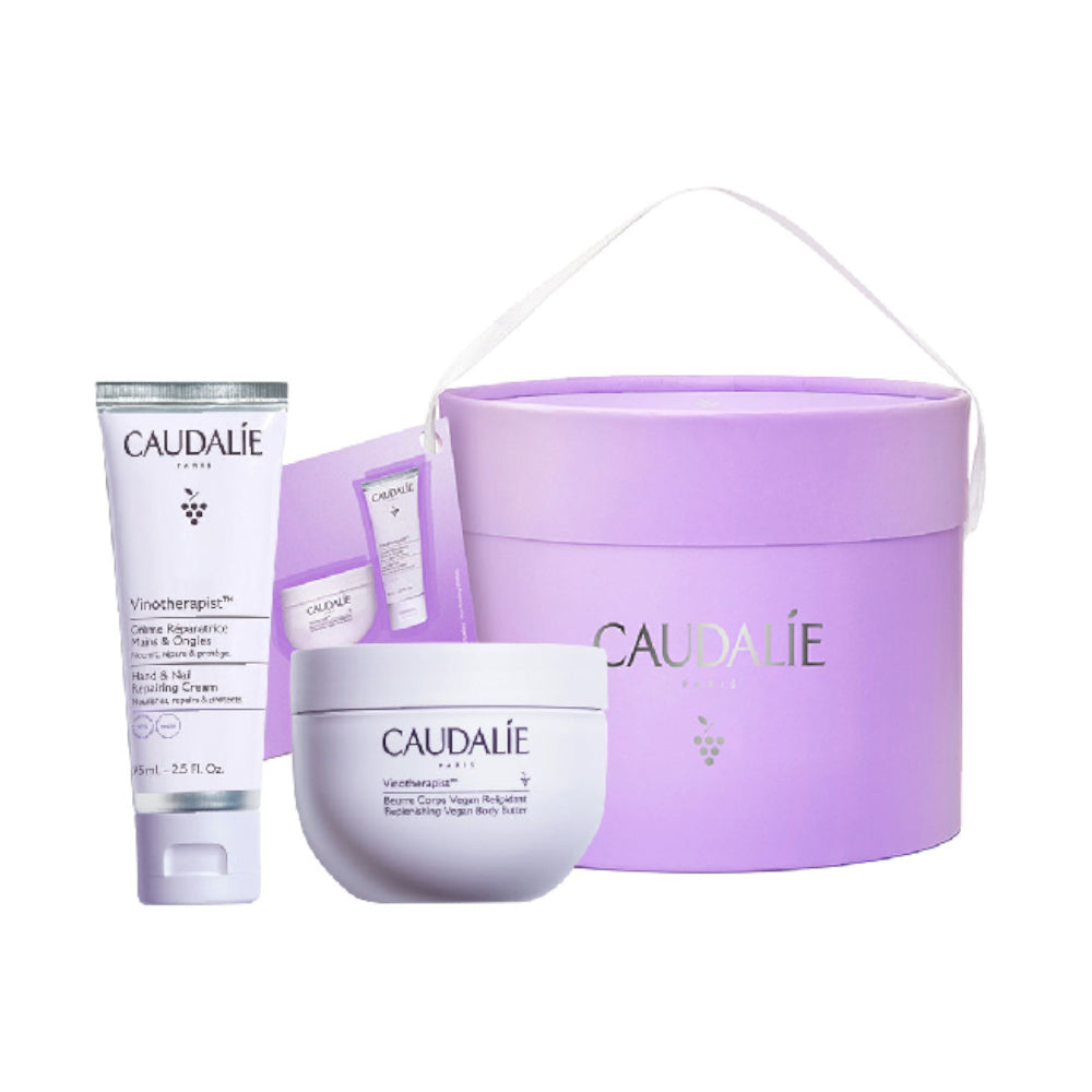 Caudalie Vinotherapiste Coffret Beurre Corps Vegan+Crème Mains & Ongles