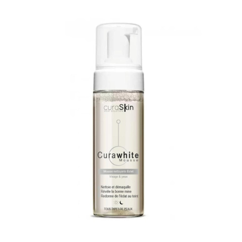 Curaskin Curawhite Mousse Nettoyant Eclat 150ml