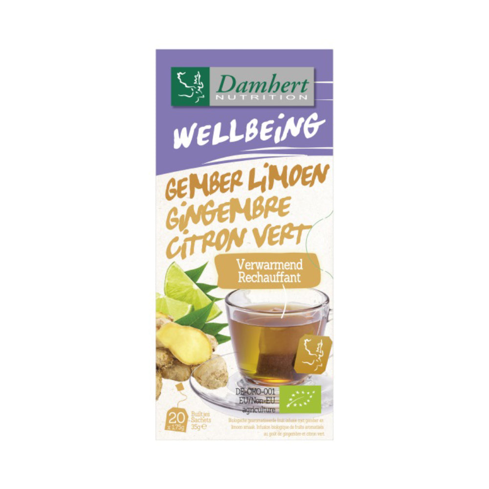 Damhert Tisane Gingembre Citron 20 Sachets