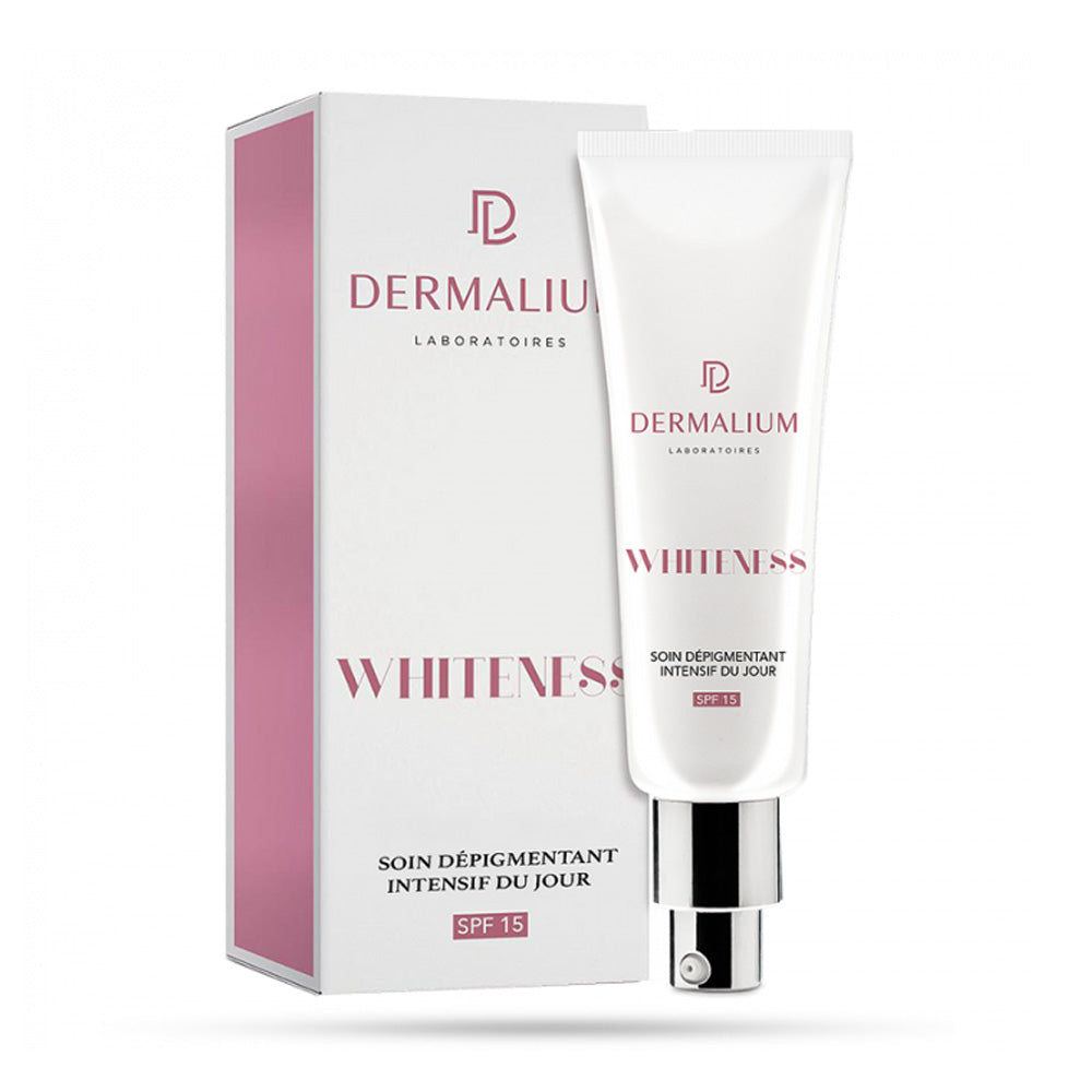 Dermalium Whiteness soin Dépigmentant Intensif Du Jour SPF 15 50ml Dermalium Whiteness soin Dépigmentant Intensif Du Jour SPF 15 50ml