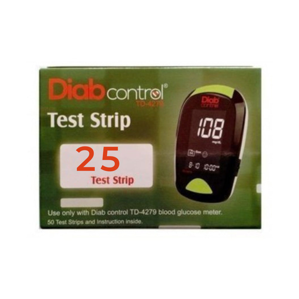 Diabcontrol Bandelettes 25Pièces
