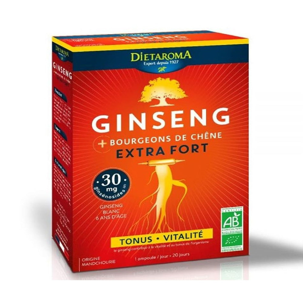 Dietaroma Ginseng Extra Fort 20 Ampoules *10ml