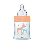 Dodie Biberons Verre Sensation+ Anti-Coliques Tétine Plate Débit Lent Biche 0-6m 150ml