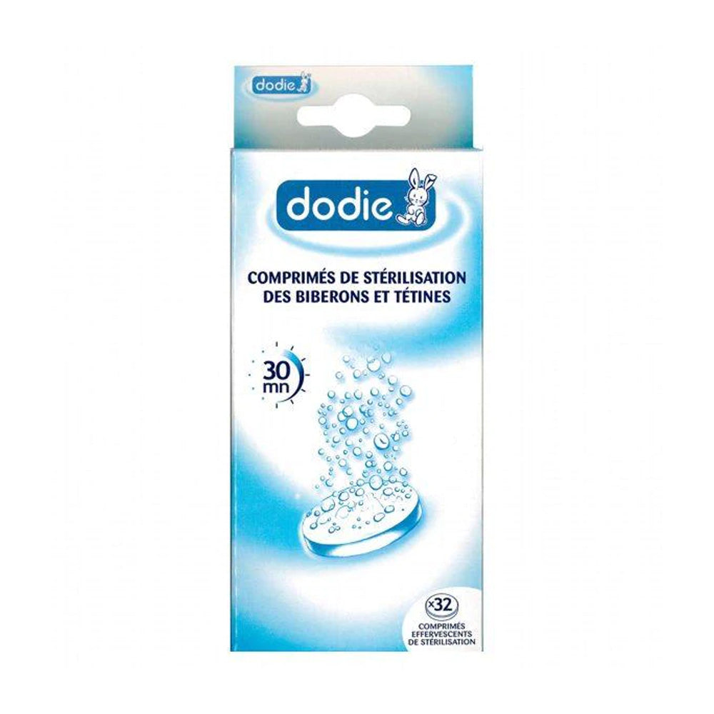 Dodie Comprimés De Stérilisateur à Froid Pour Biberons Et Accessoires 32 Pièces