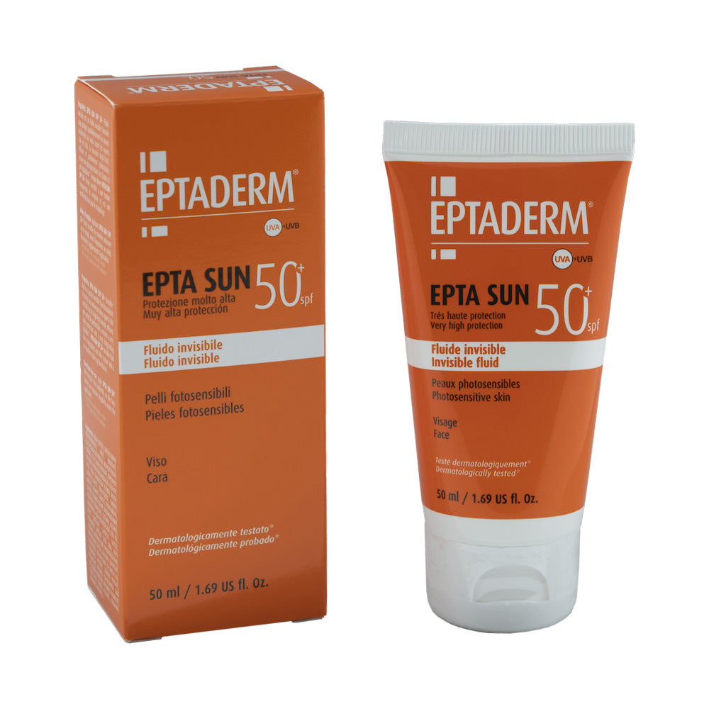 Eptaderm Sun 50+ Ecran Fluide Invisible 40ml Eptaderm Sun 50+ Ecran Fluide Invisible 40ml