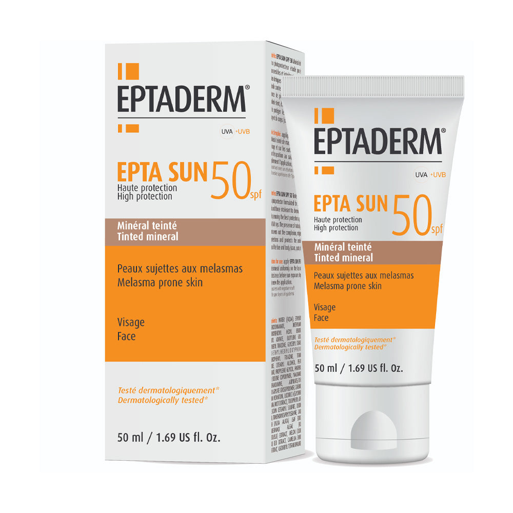 Eptaderm Sun 50+ Minéral Teinté 40ml Eptaderm Sun 50+ Minéral Teinté 40ml