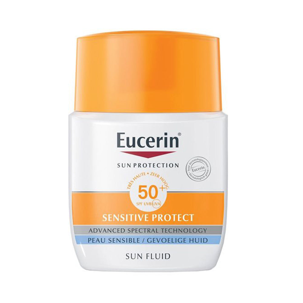 Eucerin Sun PROTECTION Sensitive Protect Fluid Matifiant SPF50+ 50ml
