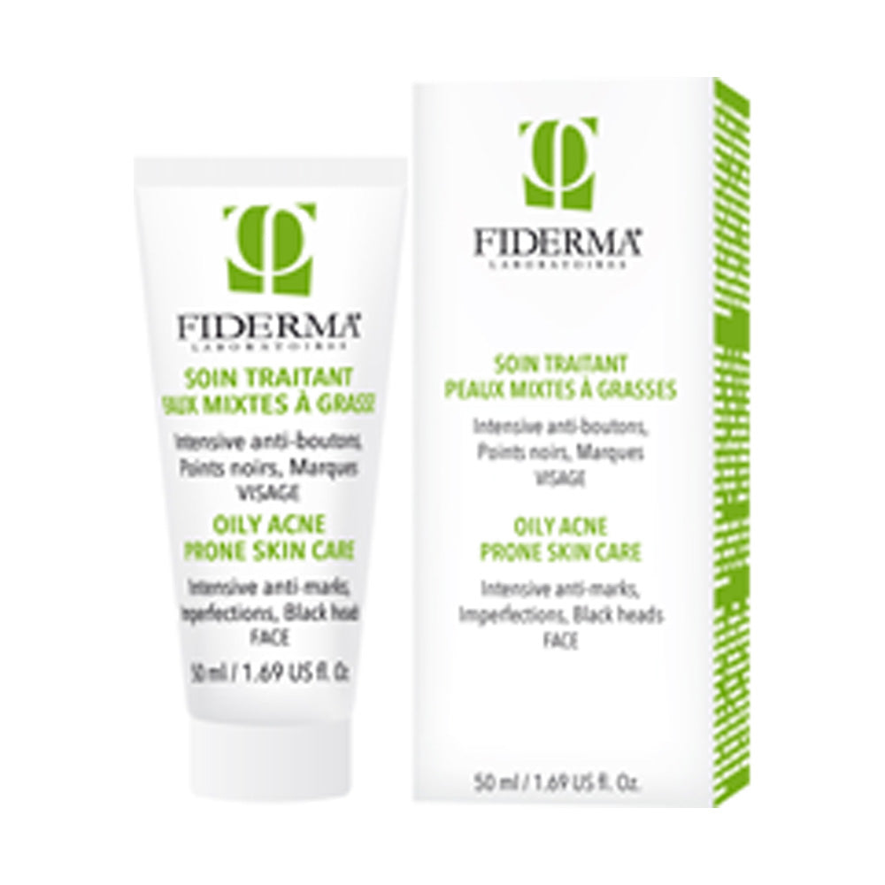 Fiderma Soin Traitant Peaux Mixtes à Grasses 50ml