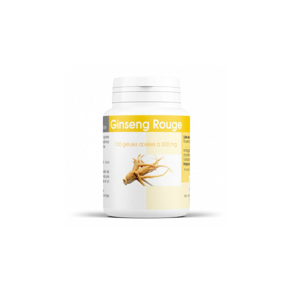 GPH Ginseng Rouge 100 Gelules Dosées à 300mg GPH Ginseng Rouge 100 Gelules Dosées à 300mg
