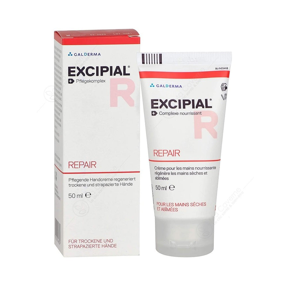 Galderma Excipial Repair Creme Regeneratrice P.l.mains 50ml