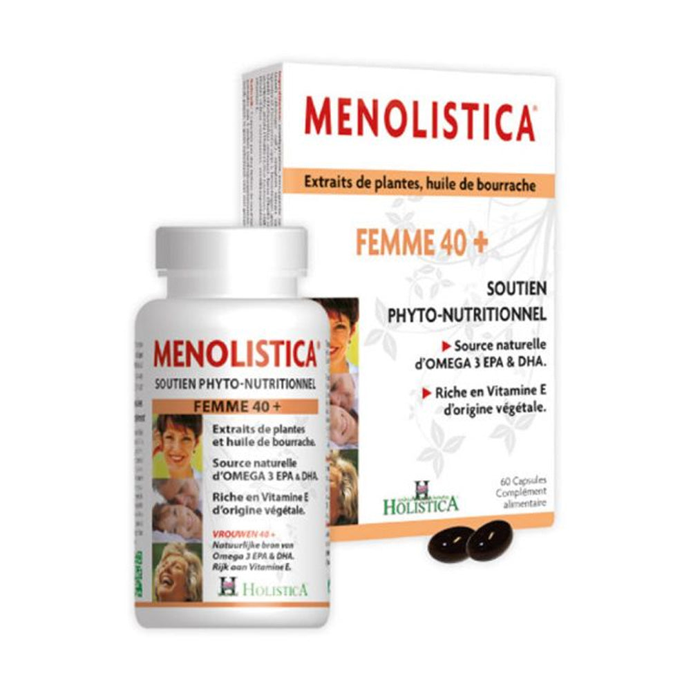 Holistica Menolistica Femme 40+ 60 Capsules Holistica Menolistica Femme 40+ 60 Capsules