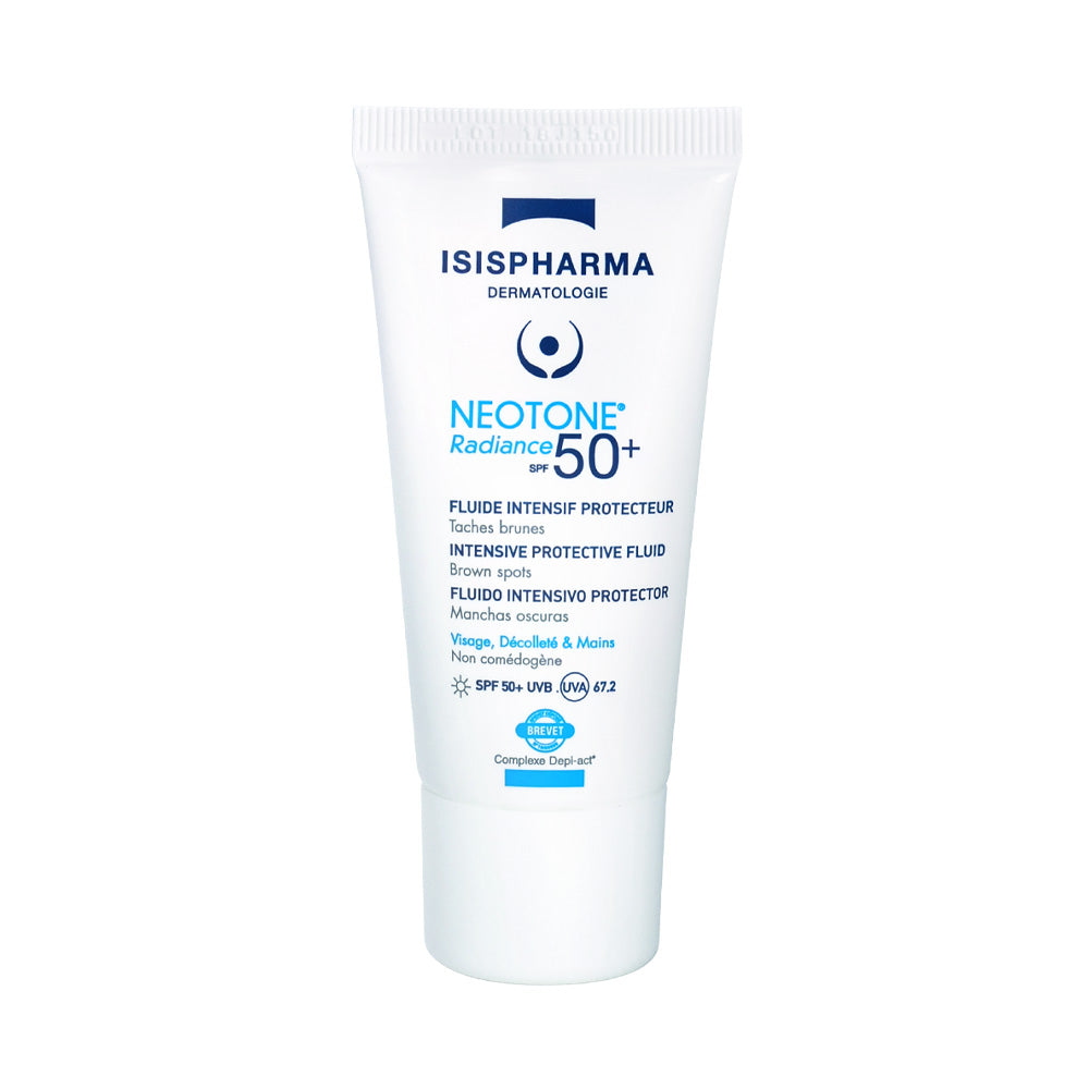 Isispharma Neotone Radiance SPF50+ Fluide Intensif Protecteur Taches Brunes 30ml