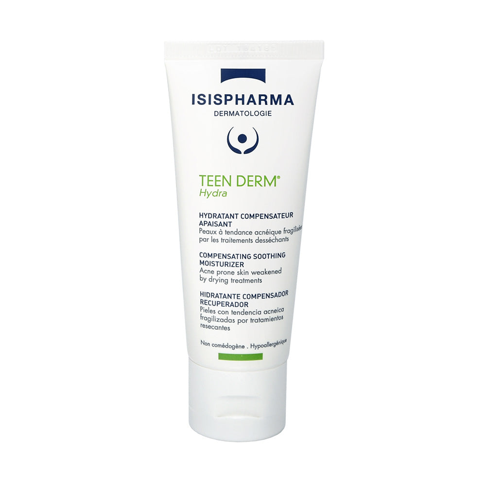 Isispharma Teen Derm Hydra Soin Hydratant Compensateur Apaisant 40ml