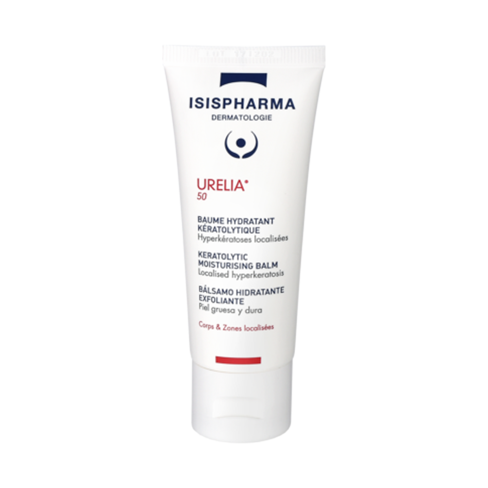 Isispharma Urelia Baume Hydratant Kératolytique 50% urée 40ml