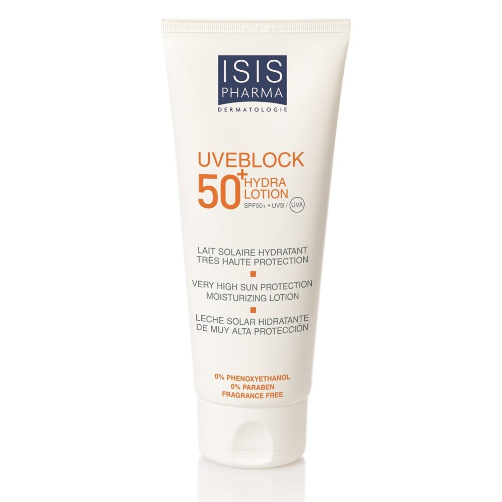 Isispharma Uveblock Hydra Lotion Crème Solaire SPF50+ 100ml