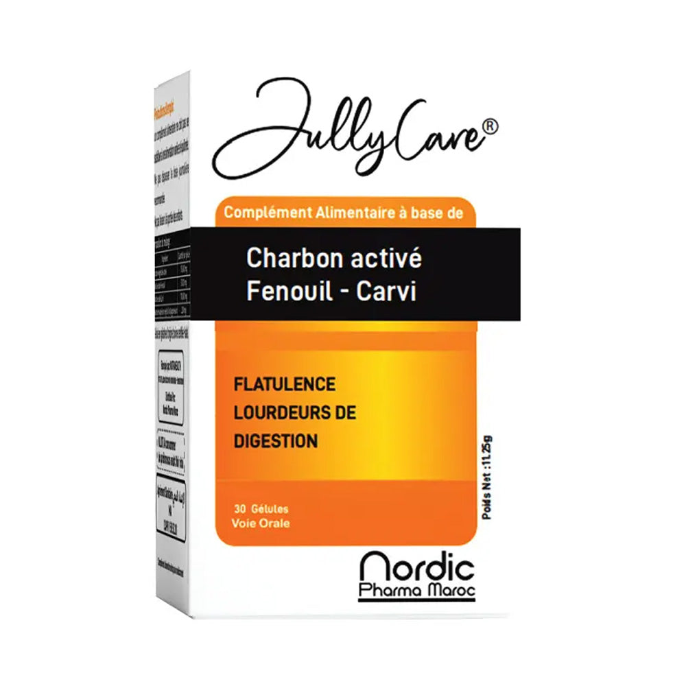 JullyCare Charbon Actif 30 Gélules