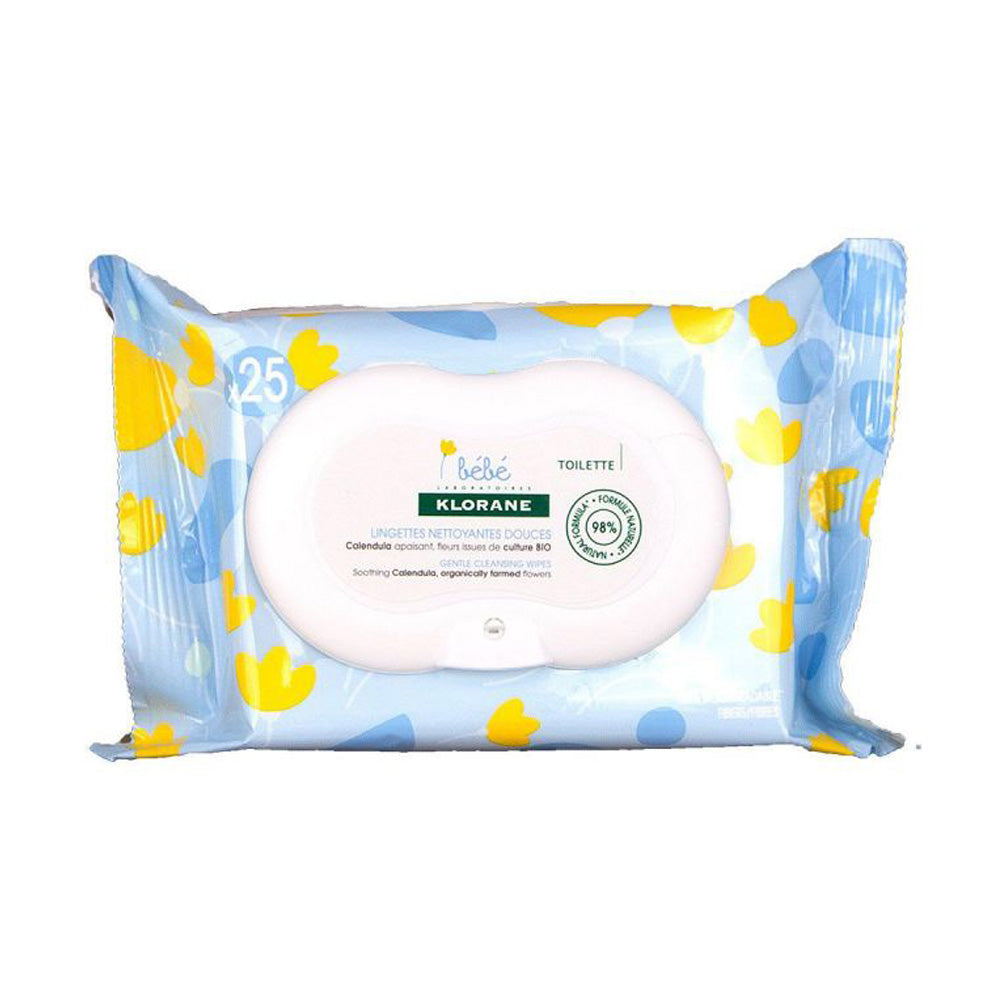 Klorane Bébé Lingettes Nettoyantes Epaisses 25 Pièces Klorane Bébé Lingettes Nettoyantes Epaisses 25 Pièces