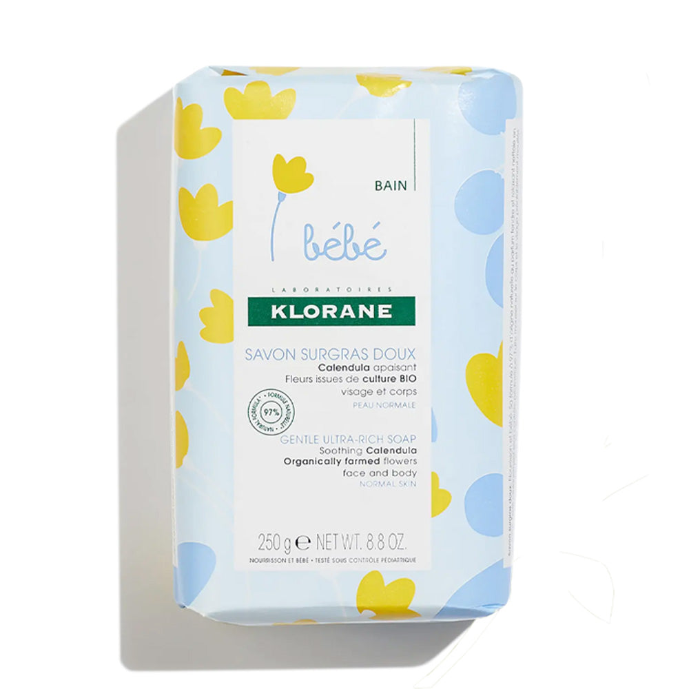 Klorane Bébé Savon surgras doux au Calendula 250g