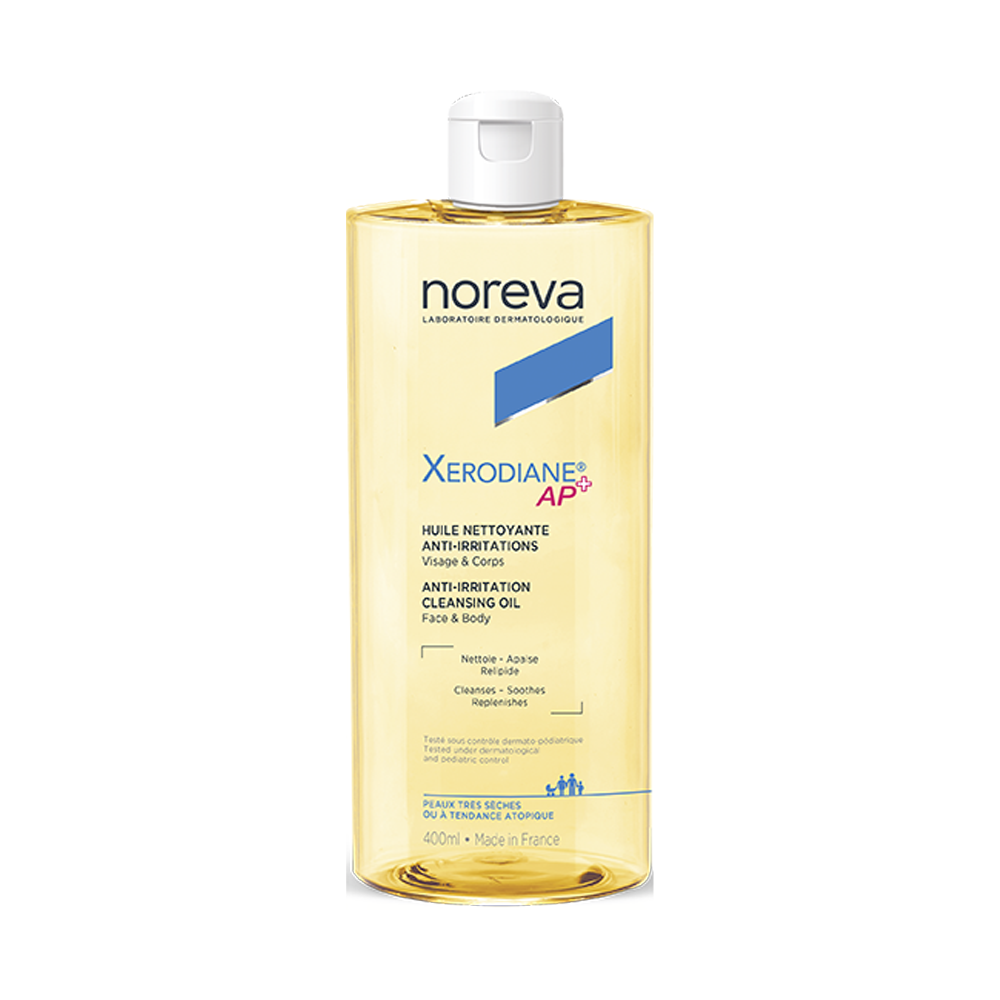 Noreva Xerodiane AP+ Huile Nettoyante Anti-Irritation 400ml