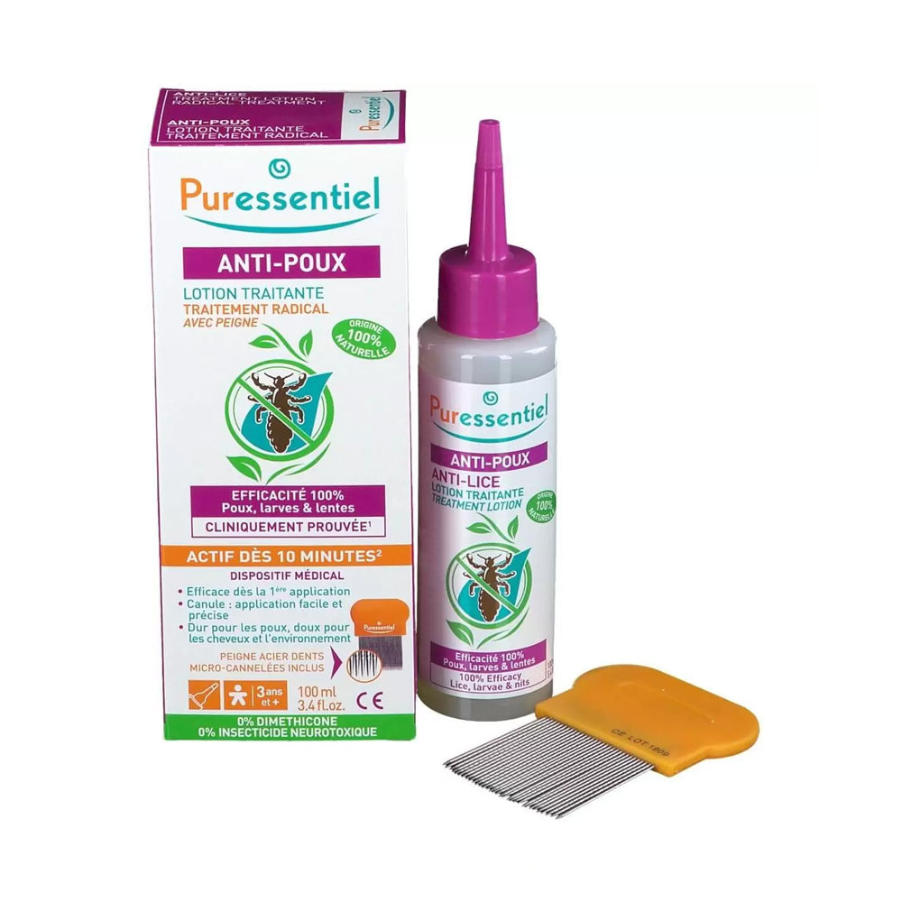 Puressentiel Anti-Poux Lotion Traitante + Peigne