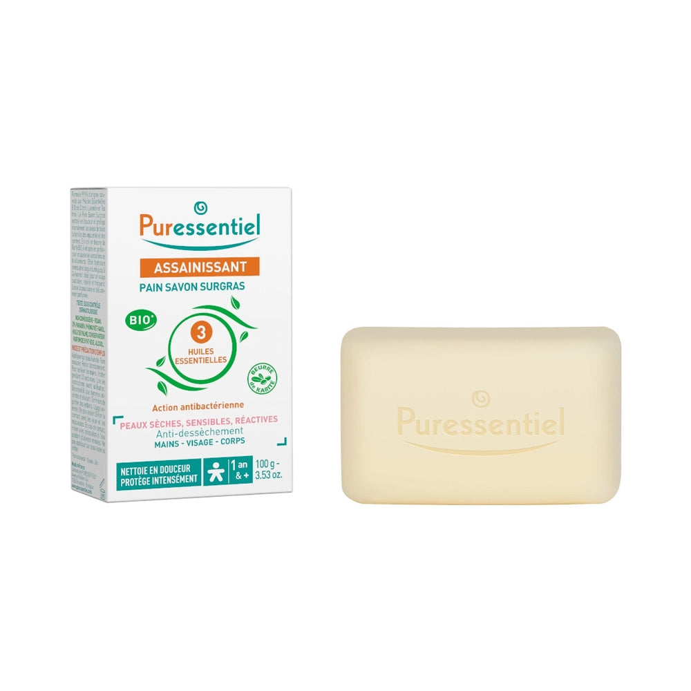 Puressentiel Assainissant Pain Savon Surgras 100g Puressentiel Assainissant Pain Savon Surgras 100g