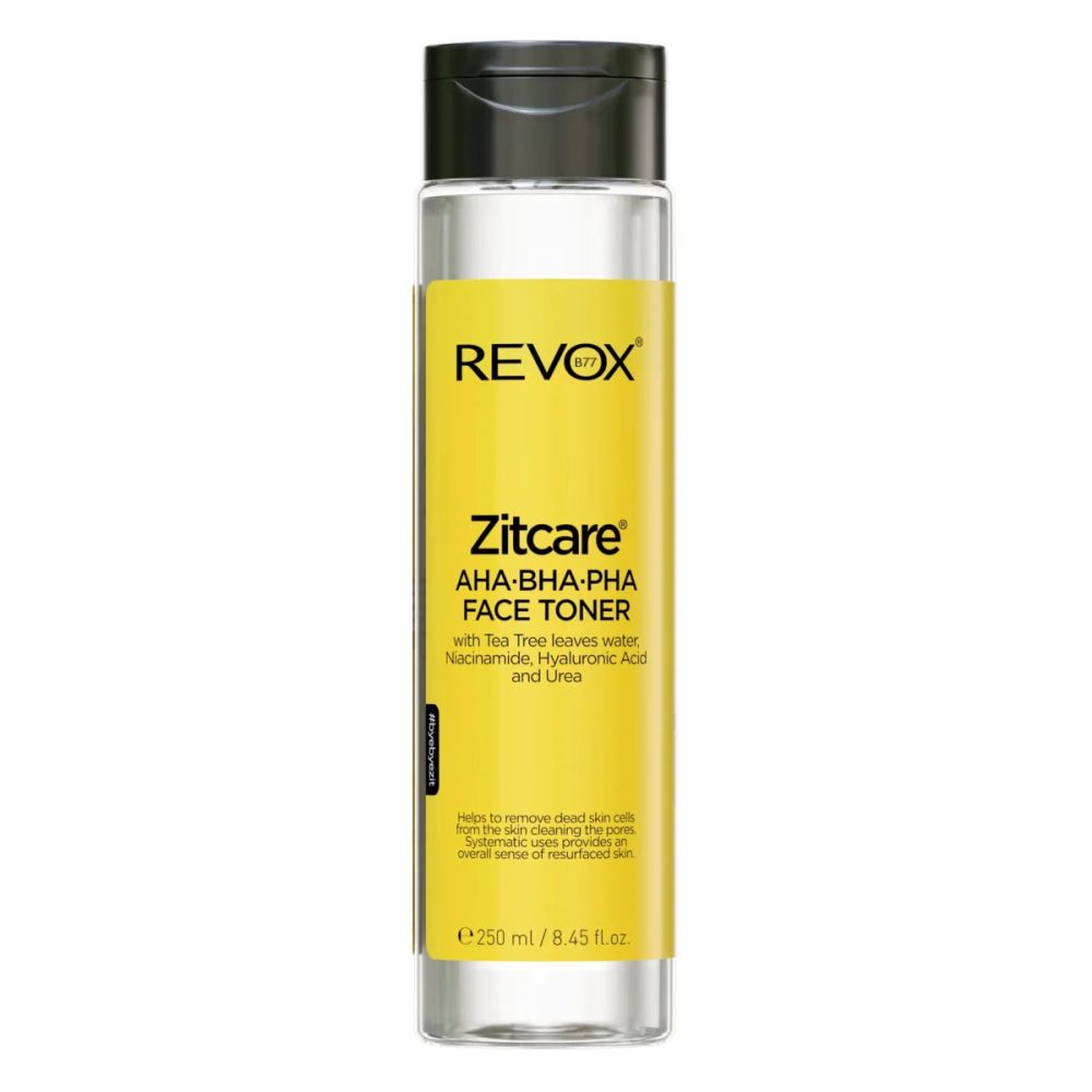 Revox Zitcare AHA.BHA.PHA TONER Actif Visage – 250ml