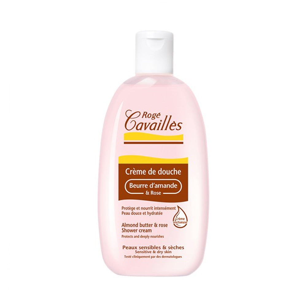 Rogé Cavaillès Crème De Douche Beurre D'Amande Et Rose 250ml Rogé Cavaillès Crème De Douche Beurre D'Amande Et Rose 250ml