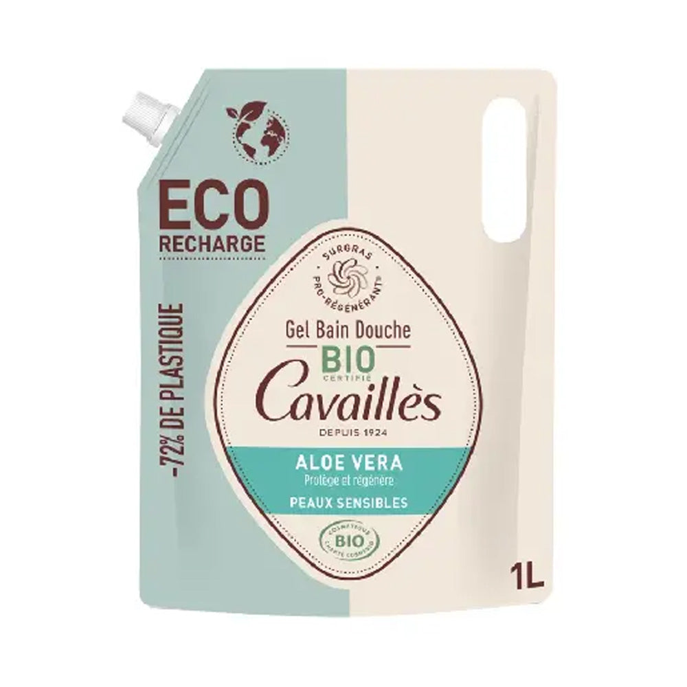 Rogé Cavaillès Gel Bain Douche Aloe Vera Eco-Recharge 1L