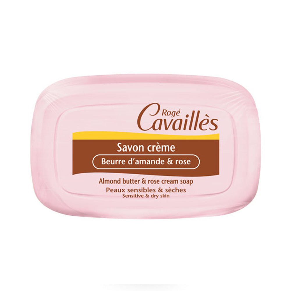 Rogé Cavaillès Savon Crème Beurre D’amande Et Rose 115g