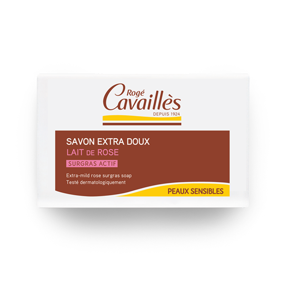 Rogé Cavaillès Savon Surgras Extra-Doux Lait de Rose 250g
