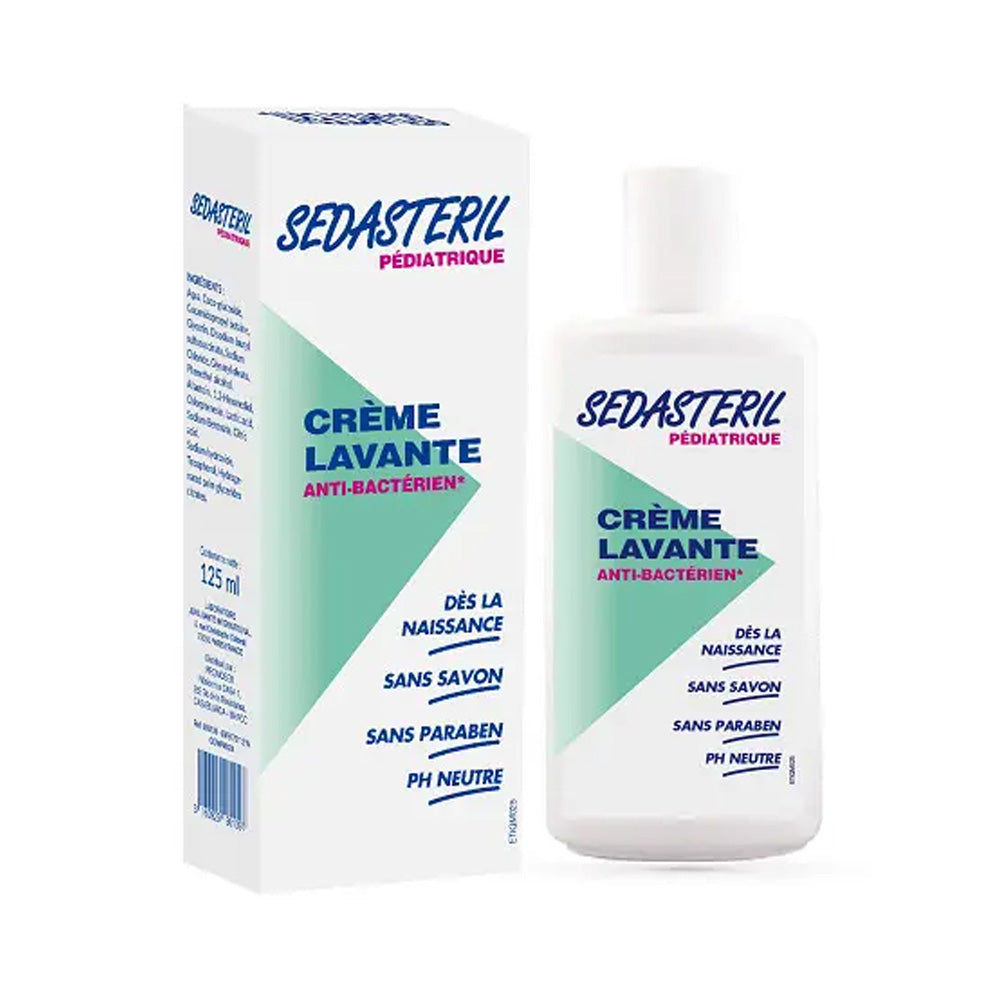 Sedasteril Pediatrique Crème Lavante Anti-Bactérien 250ml