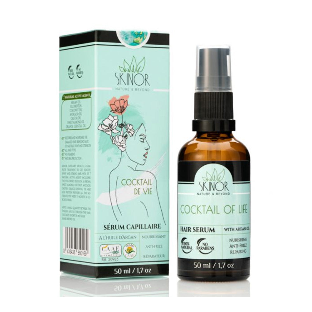 Skinor Sérum Capillaire D'argan Naturel 50ml