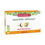 Super Diet Radis Noir Artichaut Bio 20 Ampoules*15 ml