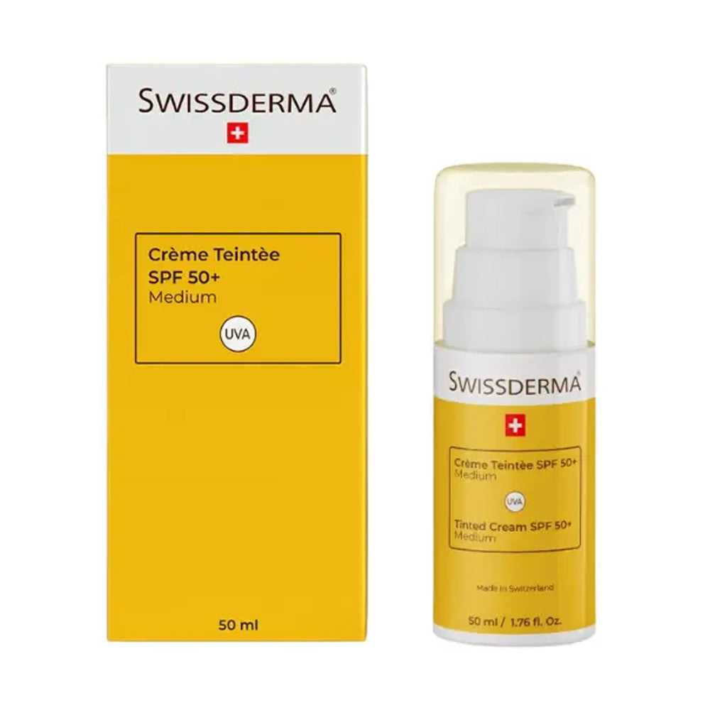 Swissderma Écran Solaire Teintée Medium SPF 50+ 50ml
