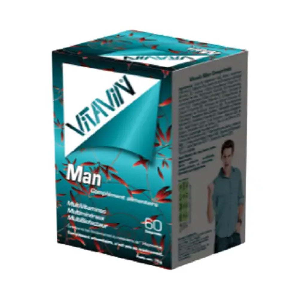 Vitavin Man Multivitamine 60 Comprimés Vitavin Man Multivitamine 60 Comprimés