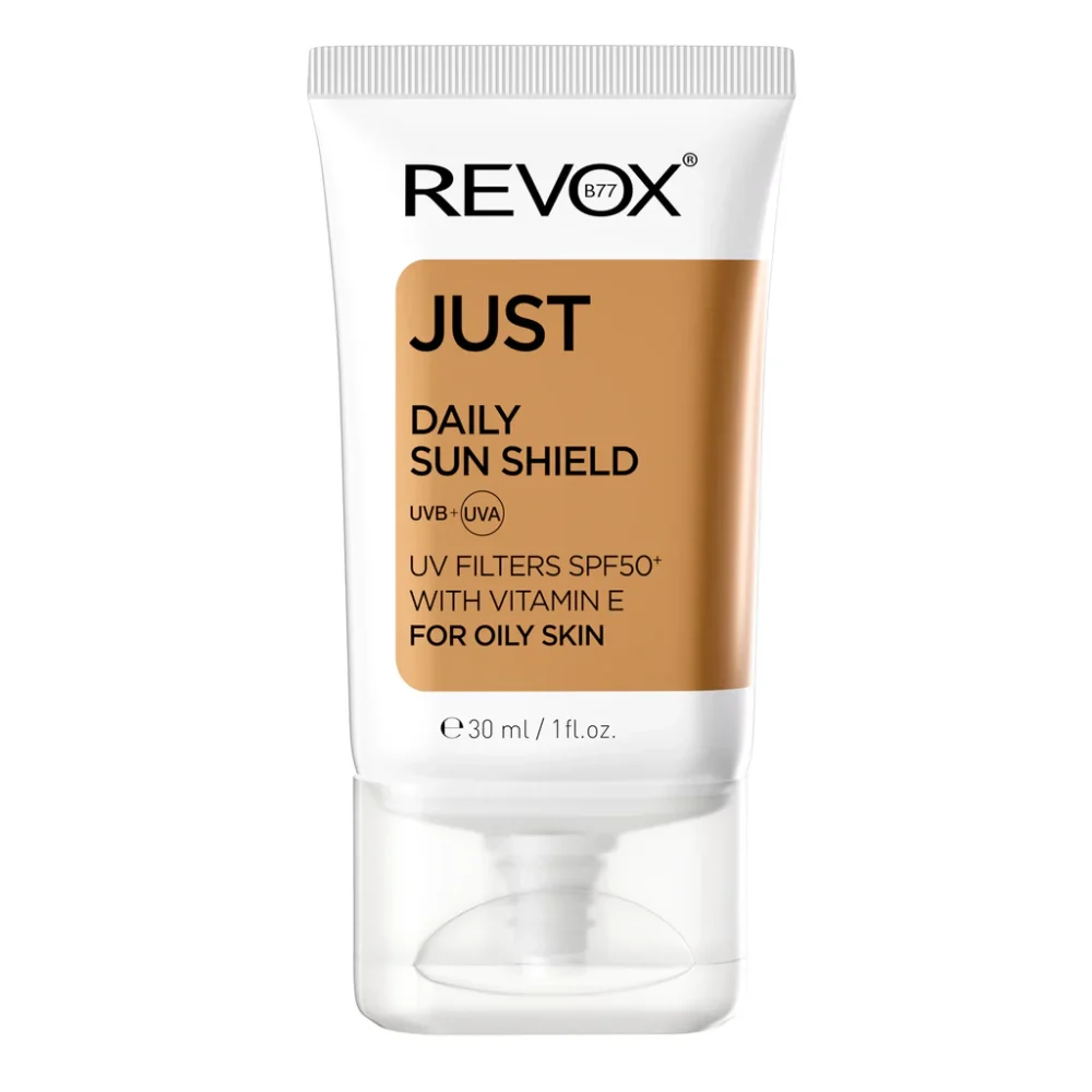 REVOX JUST DAILY SUN SHIELD Ecran Solaire Quotidien SPF 50+ pour peau grasse