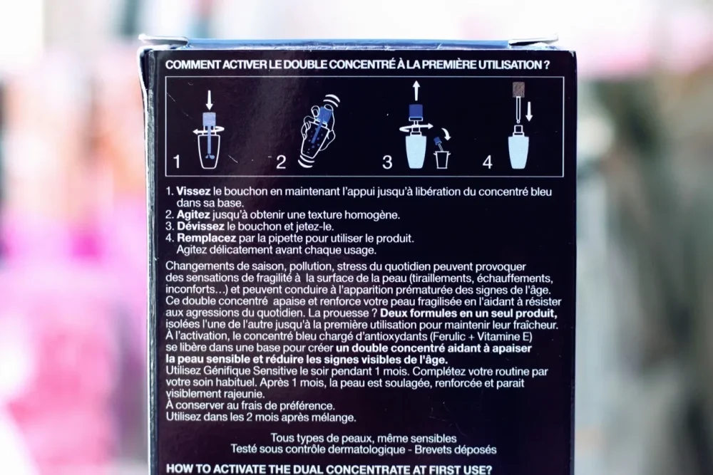 Lancôme  Advanced Génifique Sensitive activateur d’éclat+apaisant sensibilité 20ml